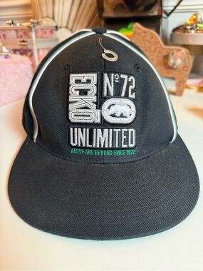 Ecko Unlimited Black Snapback Hat